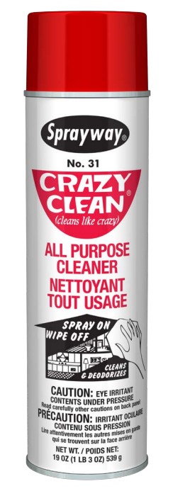 Sprayway&reg; Crazy Clean All Purpose Cleaner
